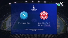 Champions League (vuelta octavos): resumen y goles del Nápoles 3-0 Eintracht