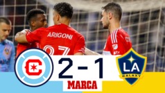 LA cae por sorpresa ante Chicago | Fire 2-1 Galaxy | Goles y jugadas | MLS