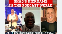 Shaquille O'Neal reveals to Pat McAfee how he is called in the podcast world