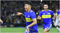 Zeballos debutó como goleador en Boca 'a lo Panenka'