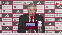 Ancelotti: "Vamos a preparar el partido ante el City con un ambiente feliz"
