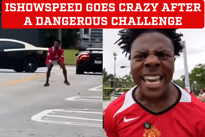 IshowSpeed goes crazy after thrilling full-speed challenge victory | Marca
