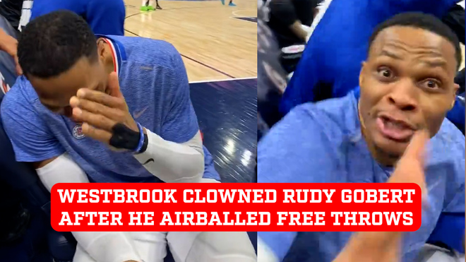 Rudy Goberts Blooper Reel Disses Ref Scott Foster With Money Gesture And Air Balls A Dunk Marca