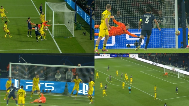 La cruel estadística del PSG: cuatro tiros al palo en París... ¡y otros dos en el partido de ida!