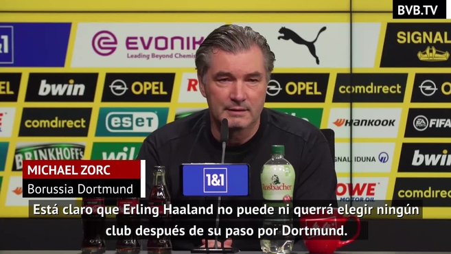 Bundesliga: Zorc: Haaland can and do not want to choose any club to Dortmund