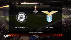 Europa League (J3): Resumen y goles del Sturm Graz 0-0 Lazio