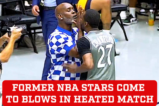 Former NBA stars come to blows in heated matchup – MarcaTV