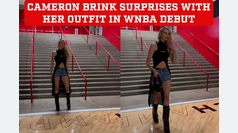 Cameron Brink draws attention in stunning attire on arrival for WNBA debut