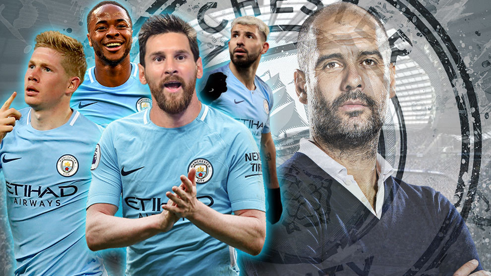 Fc Barcelona Como Encajaria Messi En El Manchester City De Guardiola Marca Com