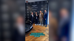 Topuria recibe de regalo un Aston Martin de 680 CV y 230.000 euros