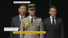 Pars 2024: Emmanuel Macron y Xi Jinping, presidentes de Francia y China, piden tregua