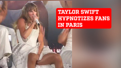 Taylor Swift hypnotizes fans in Paris during her "Reputation" tour concert.