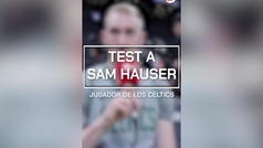 El test a San Hauser de los Celtics: El jugador m�s divertido, el mejor coche...
