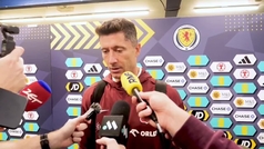 Lewandowski: "Sent alguna molestia en la espalda y decidimos no arriesgar"