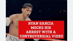 Ryan Garcia mocks his arrest with a controversial Joker video, risking more trouble
