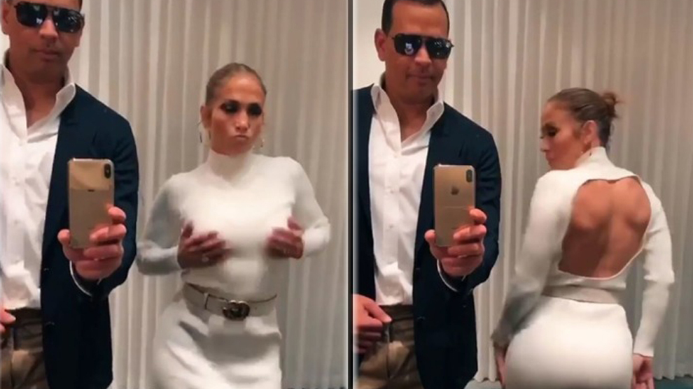 Flip the Switch Challenge: Jennifer Lopez y Alex Rodríguez se intercambian  la ropa bailando 