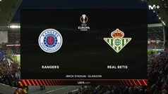 Rangers (1) - Betis (0): resumen, resultado y goles del partido de Europa League