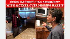 Deion Sanders has argument with mother over missing rabbit