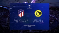 Atl�tico de Madrid 2-1 Borussia Dortmund: resumen y goles| Liga de Campeones (Cuartos de final, ida)