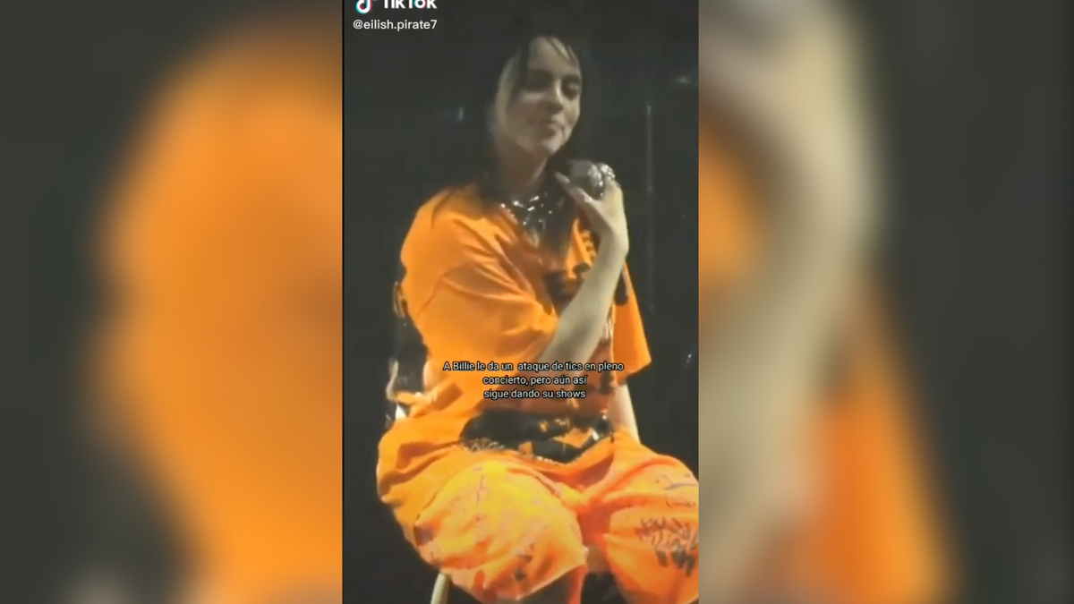 Billie Eilish, con síndrome de Tourette, sufre un ataque en pleno concierto