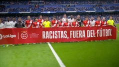 El Bernabéu se vuelca en su respaldo a Vinicius contra el racismo