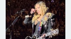 Madonna se conmueve hasta las lgrimas en Mxico