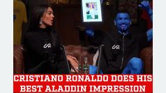 Georgina harshly criticises Cristiano Ronaldo's Aladdin costume