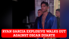 Ryan Garcia walks out with rap legend for fight against Oscar Duarte