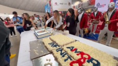 Chivas celebra su aniversario 118 y lo festeja con pastel, para los aficionados del Rebao Sagrado