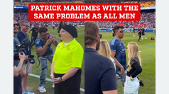 Patrick Mahomes, wife Brittany caught in video facing common challenge all men know