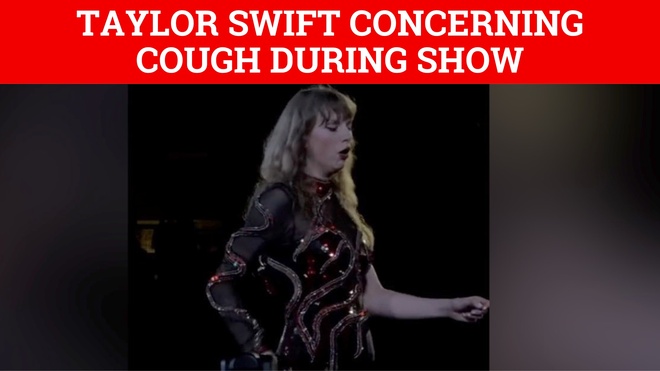 taylor swift: Taylor Swift's health scare? Swifties worry as singer battles  coughing fit during Singapore concert - The Economic Times