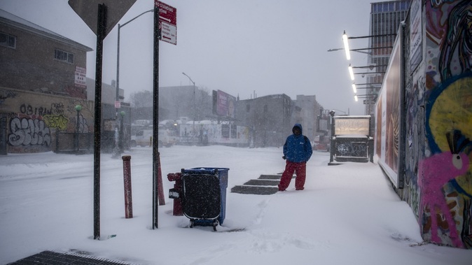Winter storm hits New York with deep snow, winds