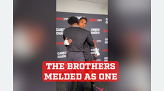 Jermell Charlo stars in emotional embrace with his twin before facing Canelo Alvarez
