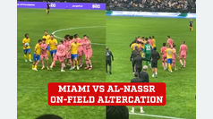 Fight in Al Nassr's rout of Inter Miami without Ronaldo
