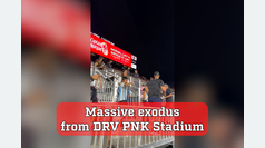 Lionel Messi's shocking injury triggers mass exodus of fans at DRV PNK Stadium