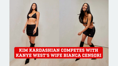 Kim Kardashian rivals Kanye West's wife Bianca Censori over skimpy outfit