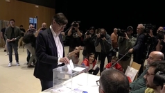 Illa anima a votar: "Hoy abrimos una nueva etapa en Catalua"