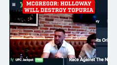 Conor McGregor slams Ilia Topuria, predicts Max Holloway will destroy him