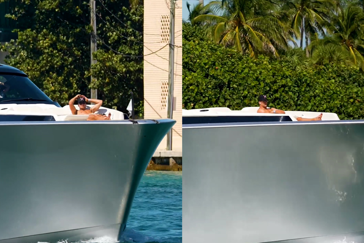 Tom Brady's luxurious retirement: The NFL legend relaxes on a $6 million  yacht in Miami