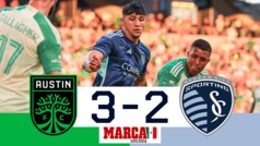 Alan Pulido logra asistencia en derrota | Austin 3-2 Sporting KC | MLS | Resumen y Goles