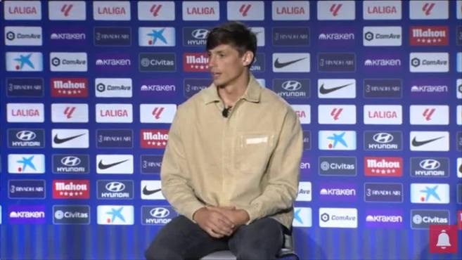 Le Normand: "Venir al Atlético es dar un paso adelante en mi carrera"