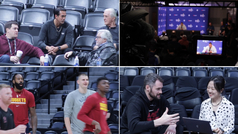 El Media Day del 'Game 2' de las Finales de la NBA: el dueño de los Heat, mucha prensa, Jokic...