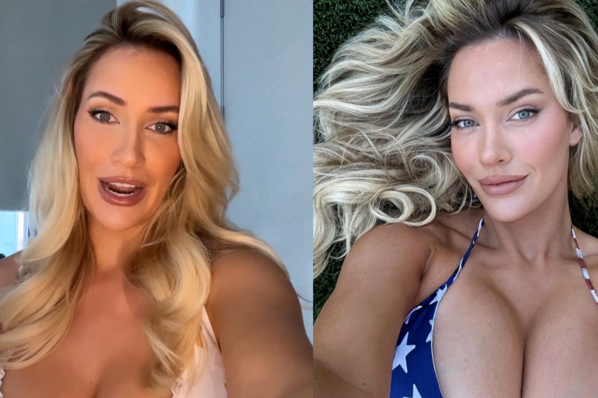 Paige Spiranac says her 34DD breasts are real, help golf game