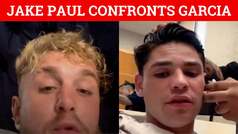 Watch Jake Paul confront Ryan Garcia about failed drug test