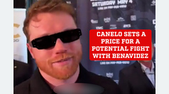 Canelo sets a price for a potential fight with Benavidez: "I will fight tomorrow"