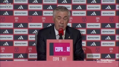 Ancelotti: "No necesitábamos forzar tanto las jugadas y lo hemos hecho, ha sido un pecado de juventu
