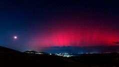 Auroras boreales iluminan el cielo en varias partes de Mxico y el mundo este 10 de mayo