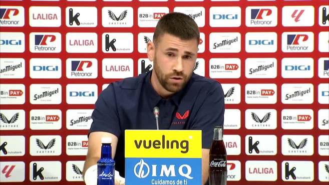 Unai Simón: "Sobre Nico se han dicho muchas cosas inventadas"