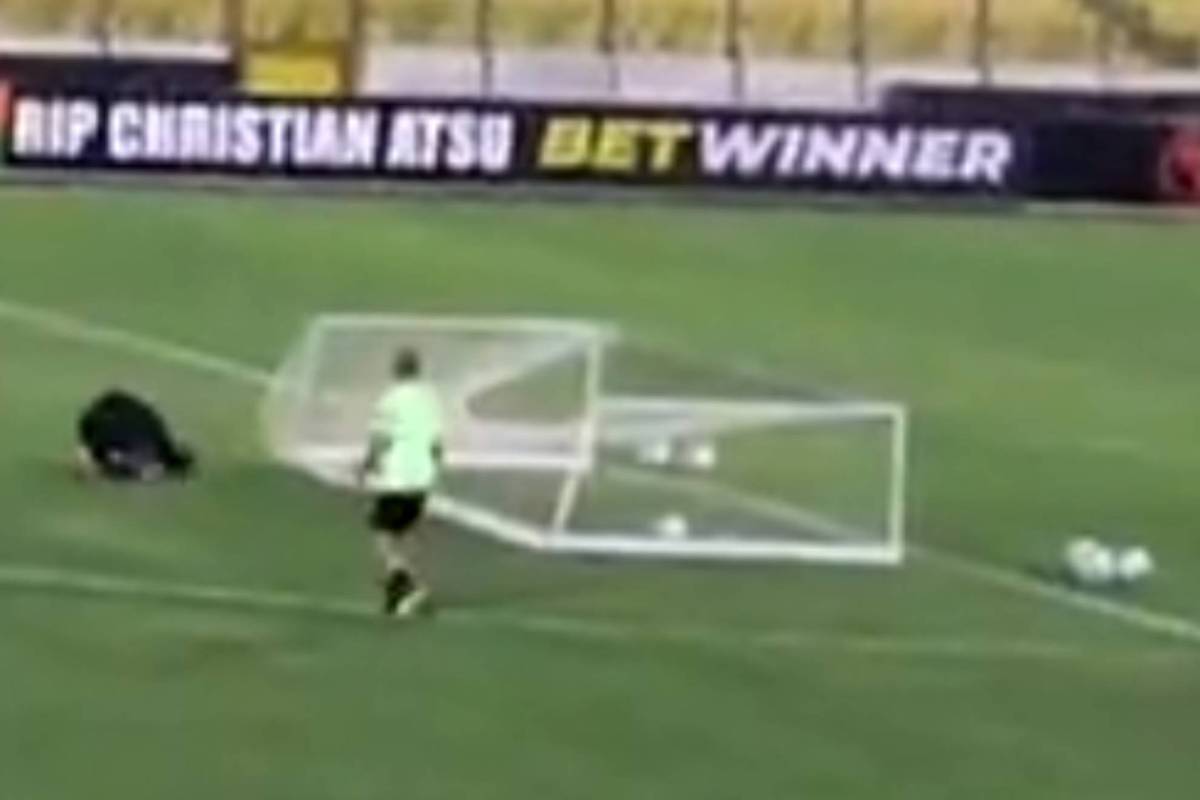 Funny soccer best sale goalie video
