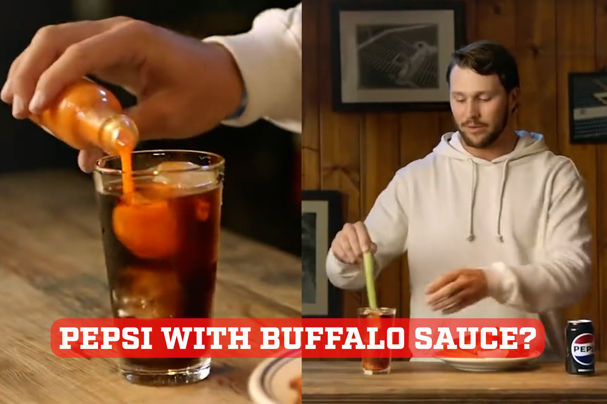 How to Buffalo Your Pepsi with Buffalo Bills QB Josh Allen 